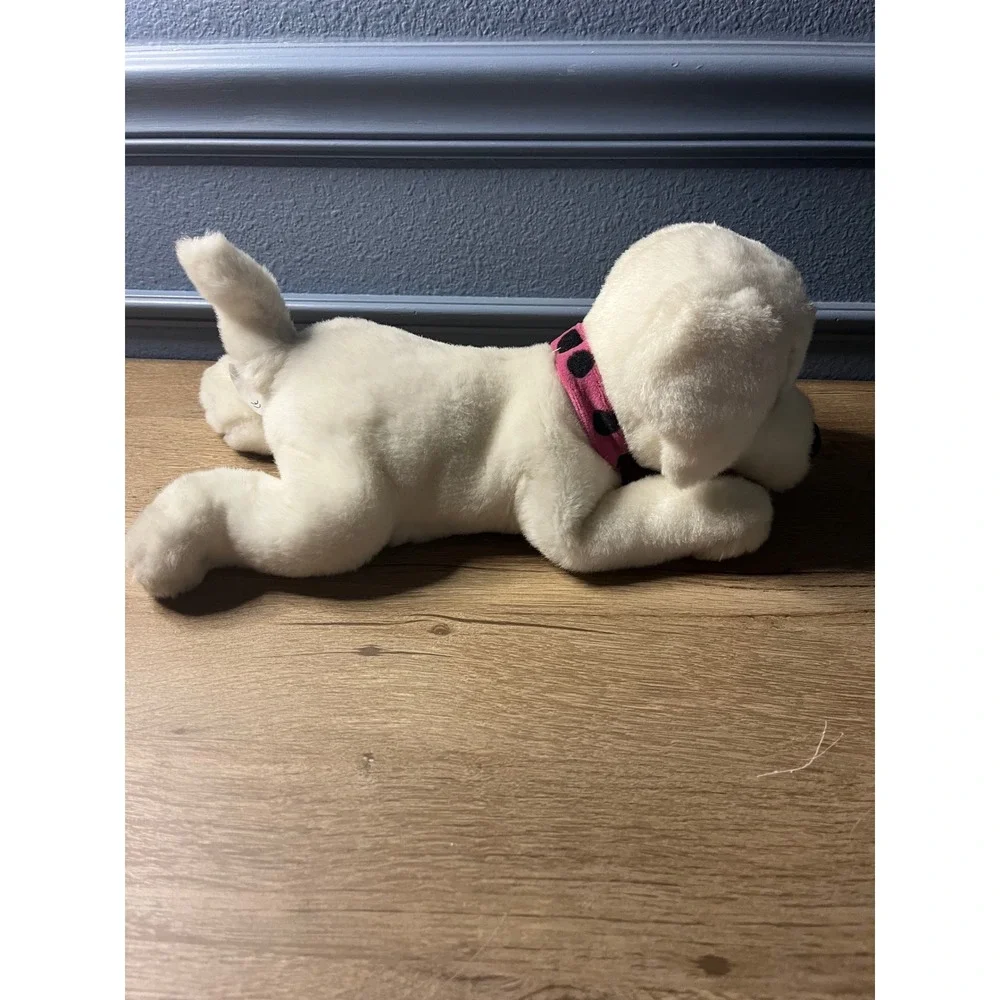 Disney Oddball‎ Plush Dog Stuffed Animal Pink Collar